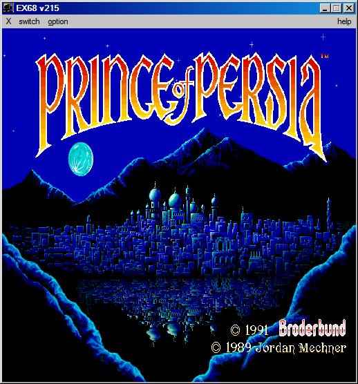 Prince of Persia 1 Sharp X68000