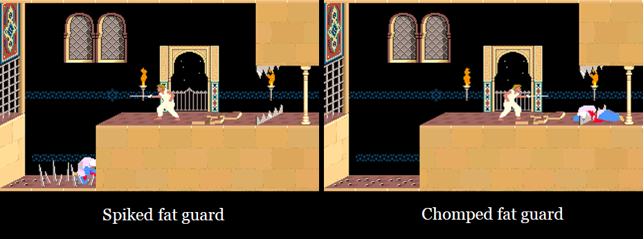 Prince of Persia 1 Fat Guard Fix