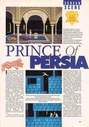 Prince of Persia Magazine Scan