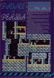 Prince of Persia Magazine Scan