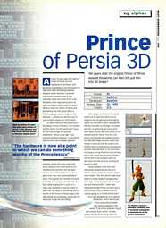 Prince of Persia Magazine Scan