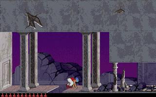 Screenshot - Climbing down