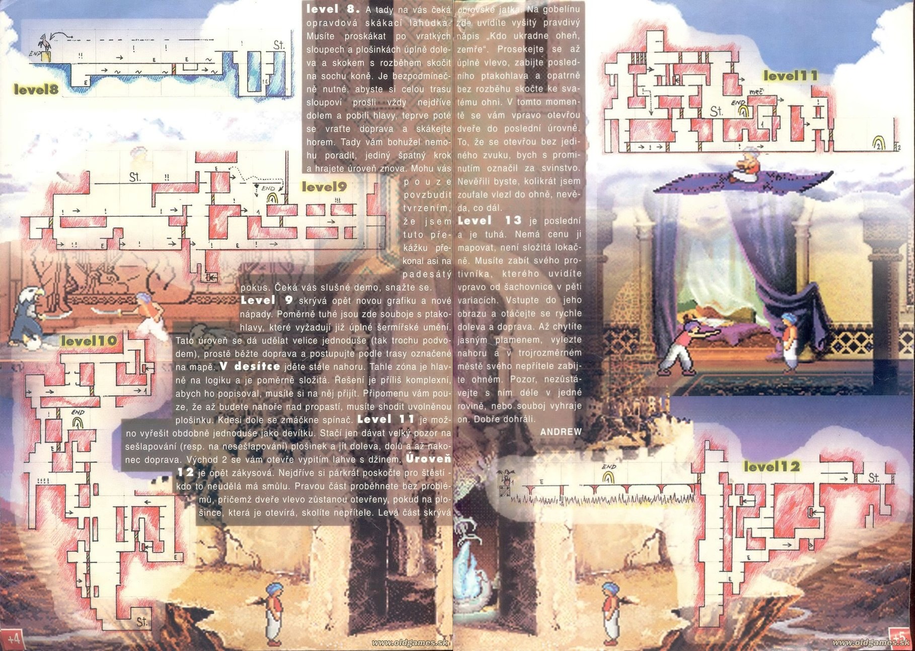 Prince of Persia 2 Maps