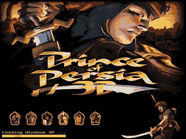 Prince of Persia 3D Bootscreen